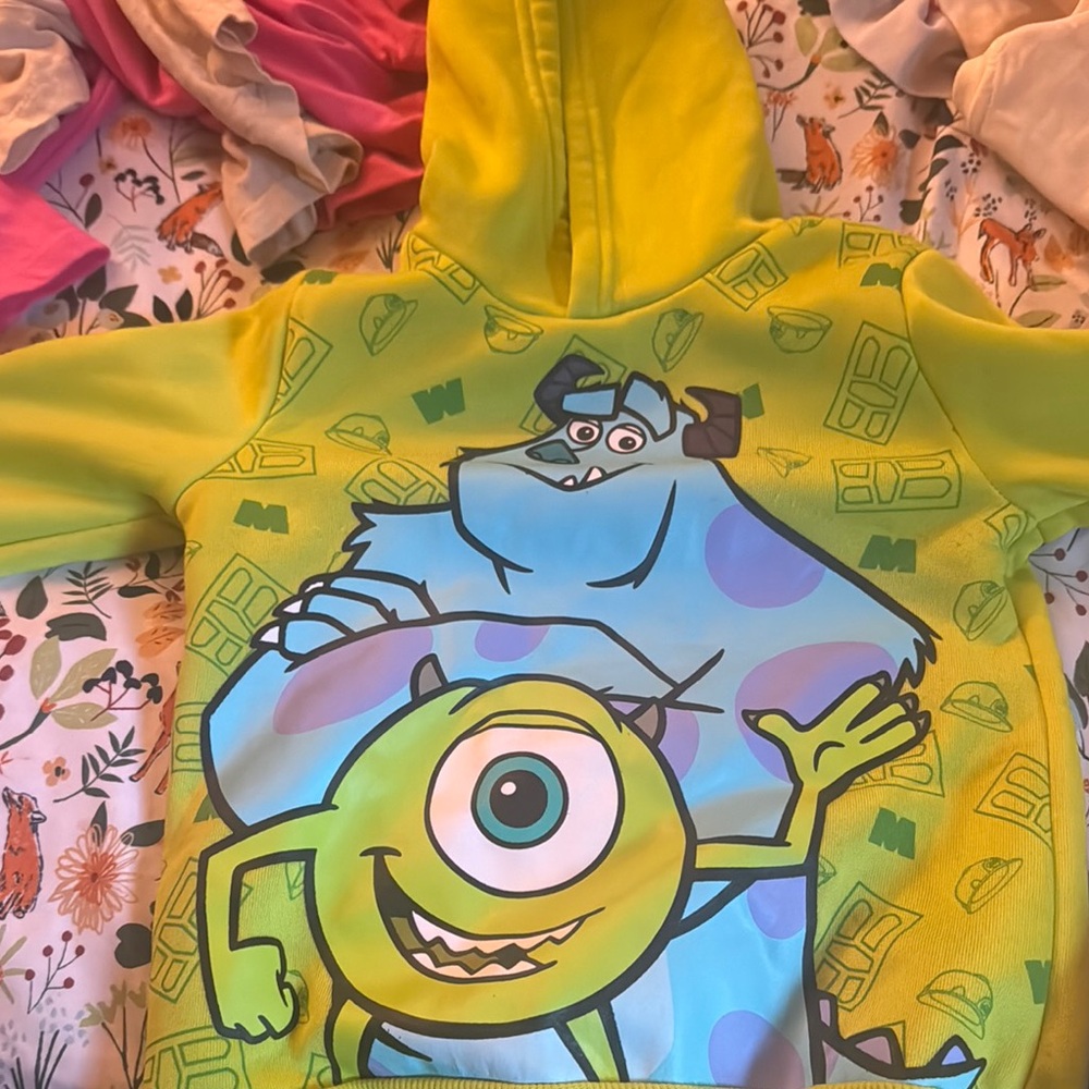 Monsters Inc. Kids Hoodie - Green